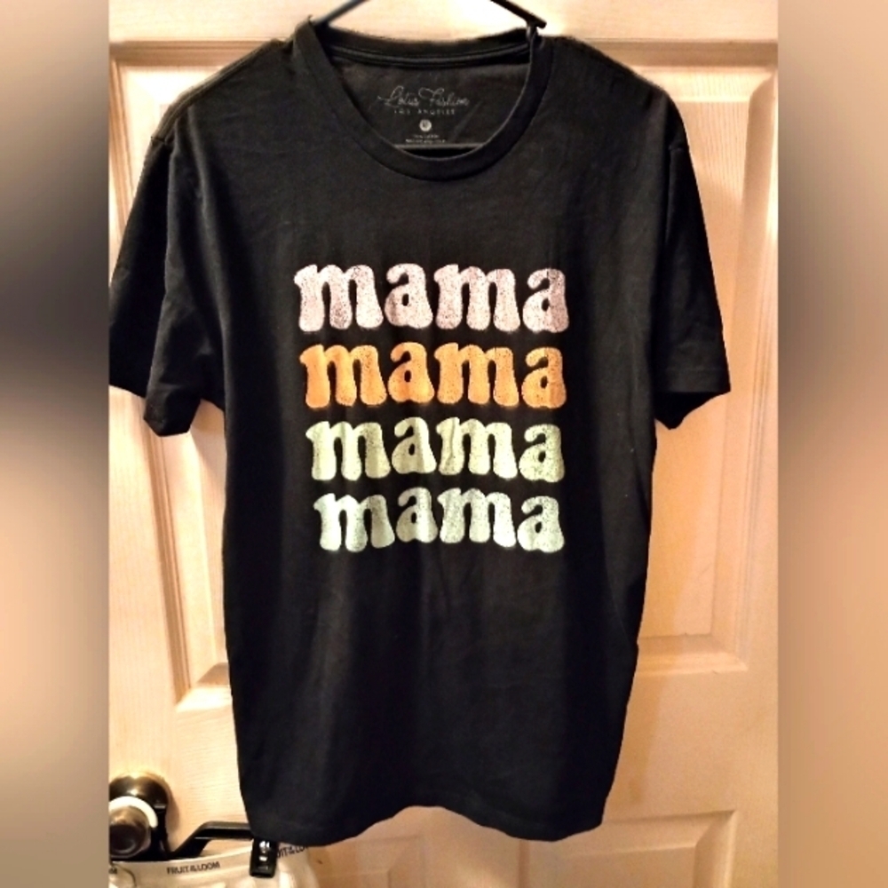 Lotus Fashion Mama Mama T-shirt Size Medium